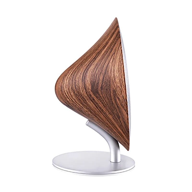 Retro Wood Wireless Bluetooth Speaker Support NFC Touch Surface Subwoofer Home Audio Bluetooth 4.2 Audio Desktop Stereo Speaker