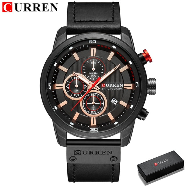 Curren Sports Quartz Watch Men Top Brand Luxury - Curren Fashion Date Quartz Men