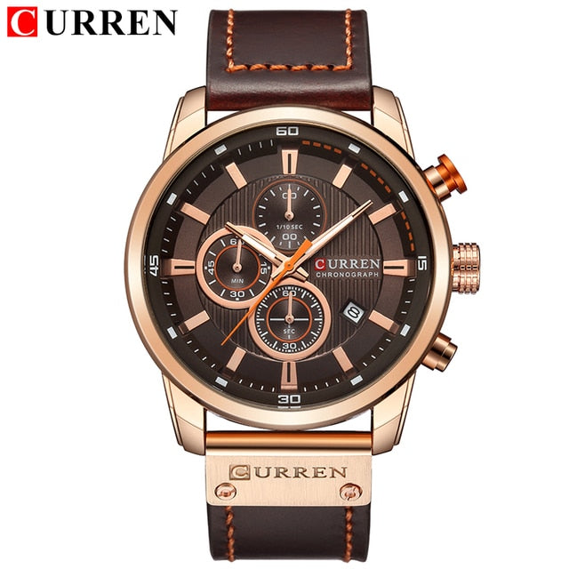 Curren Sports Quartz Watch Men Top Brand Luxury - Curren Fashion Date Quartz Men