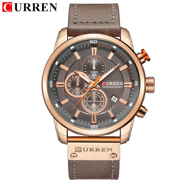 Curren Sports Quartz Watch Men Top Brand Luxury - Curren Fashion Date Quartz Men