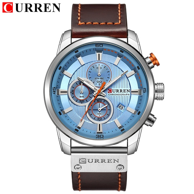 Curren Sports Quartz Watch Men Top Brand Luxury - Curren Fashion Date Quartz Men