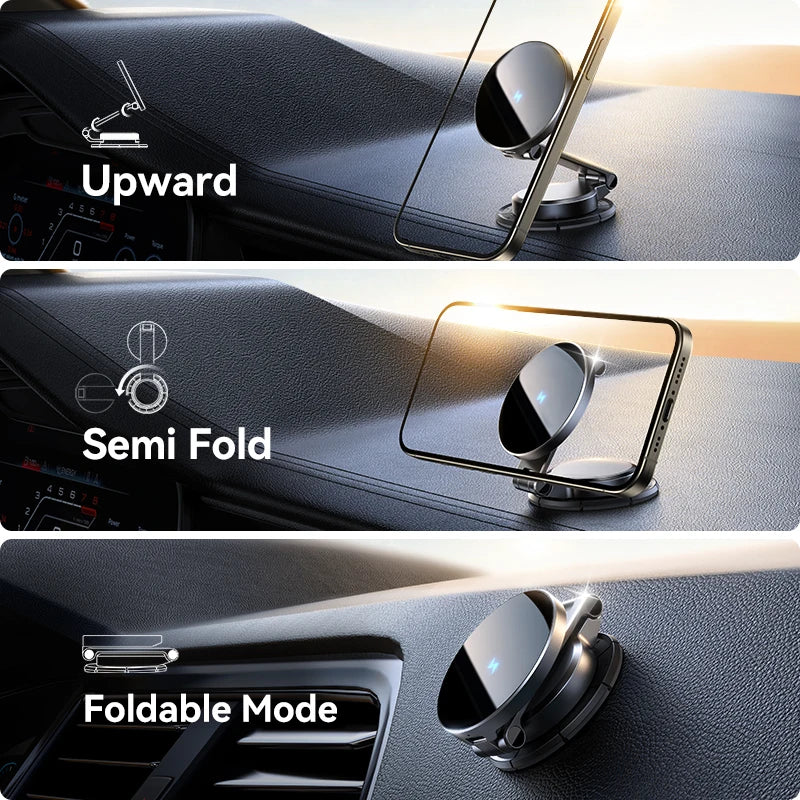 Wireless Charging Foldable Phone Holder [15W]