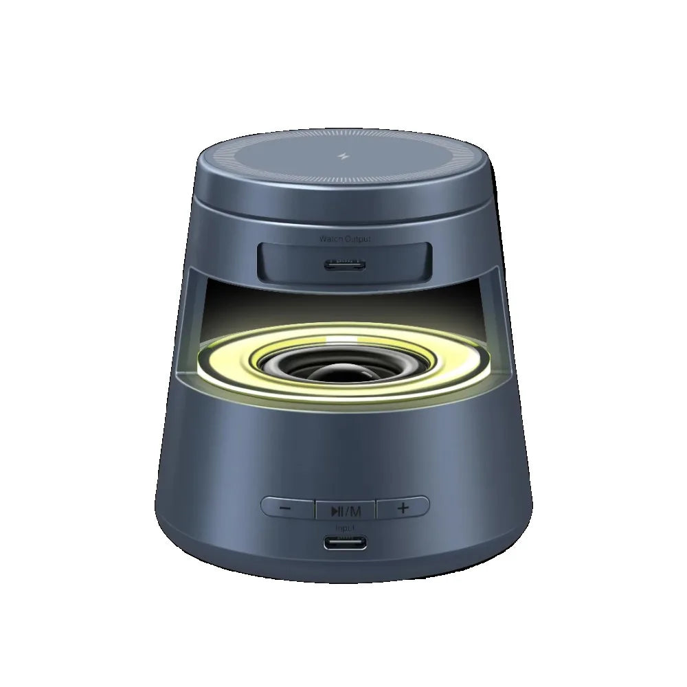 Wireless Charger with Bluetooth Speaker
