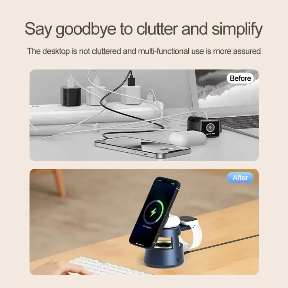 Wireless Charger with Bluetooth Speaker