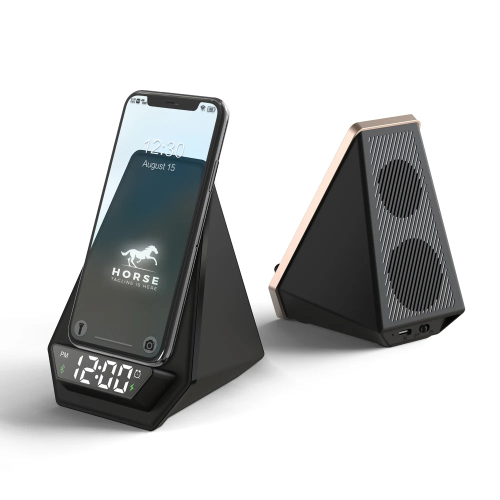 Fast Wireless Charger with Bluetooth Speaker [15W]