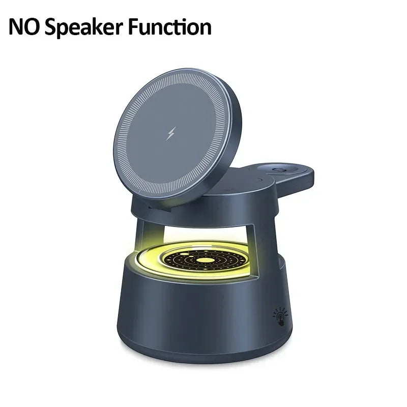 Wireless Charger with Bluetooth Speaker